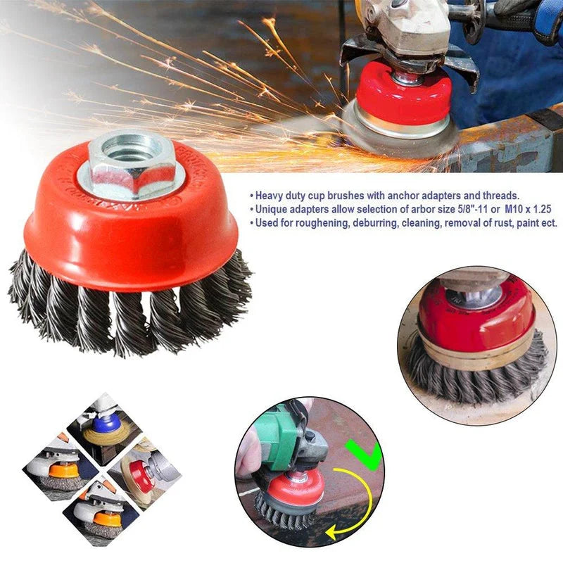 Twisted Wire Cup Brush
