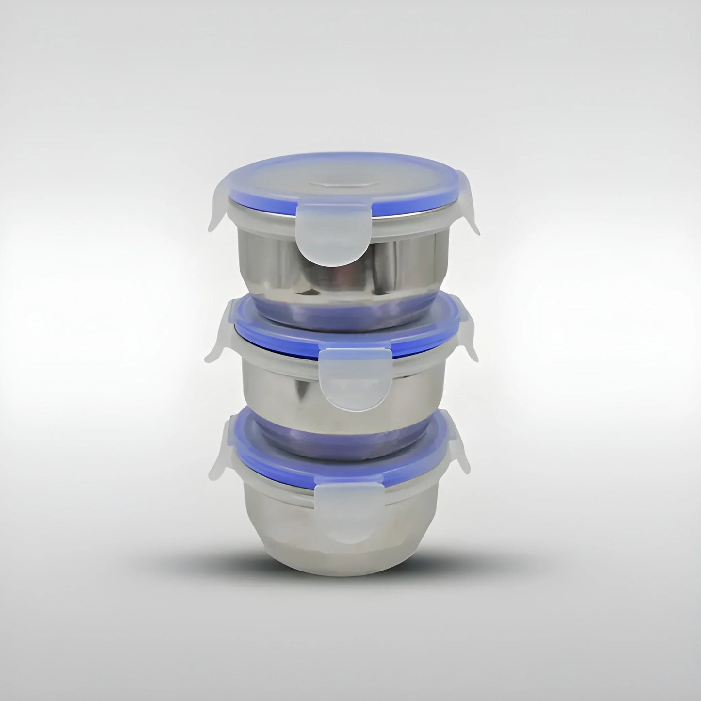 3-Compartment Stainless Lunch Box