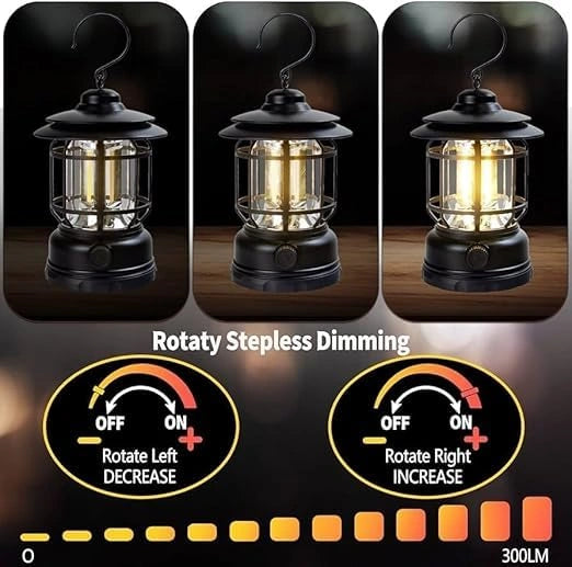 Retro LED Camping Light