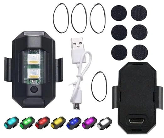 Mini RGB LED Strobe Light – 1 Pc