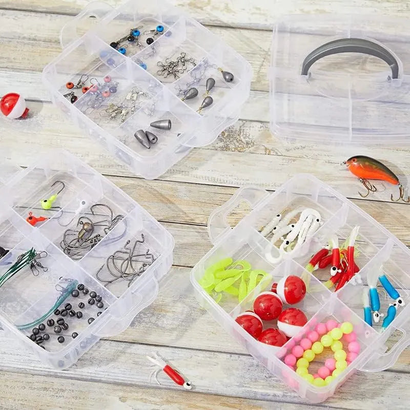 18 Grid Transparent Jewelry Organizer
