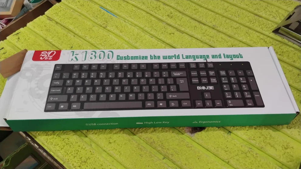 Wired USB Keyboard 104 Keys