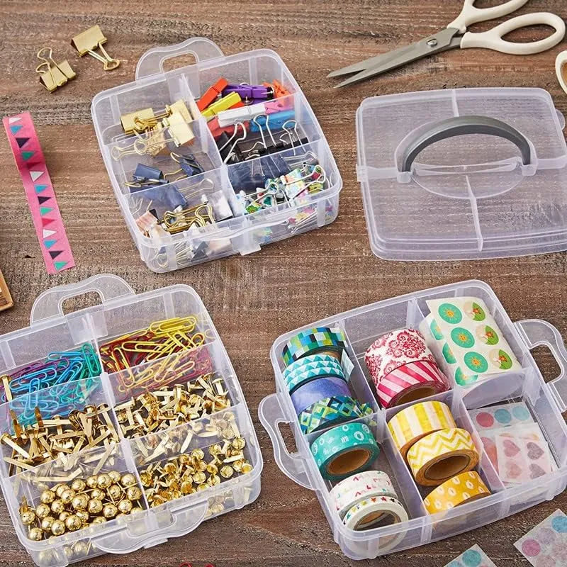 18 Grid Transparent Jewelry Organizer