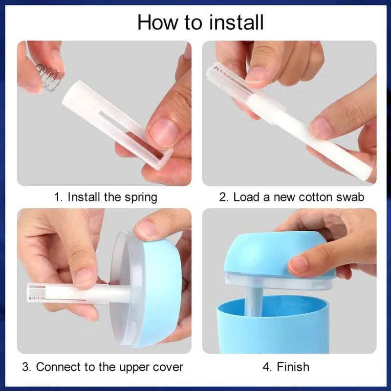 Portable Mini Lighting Humidifier (250 Ml)