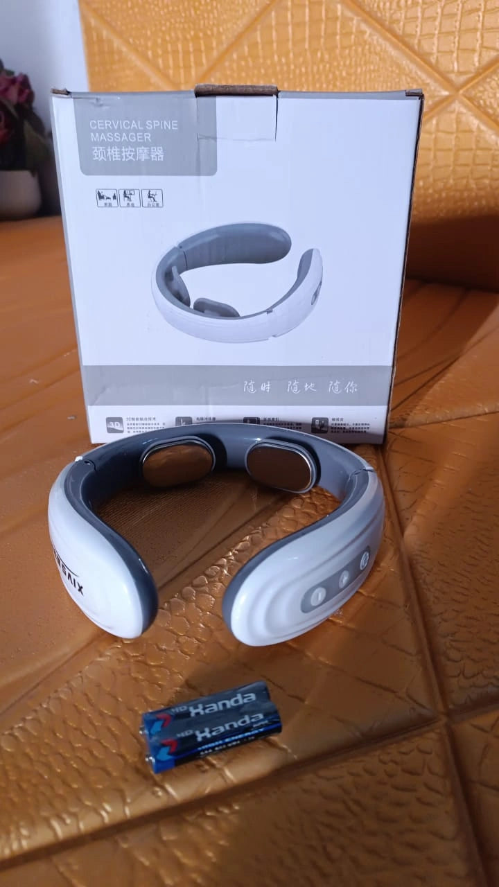 2-Head Electric Neck & Back Massager