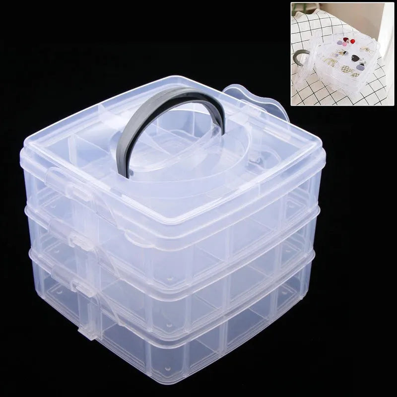 Stackable Plastic Craft Storage Box