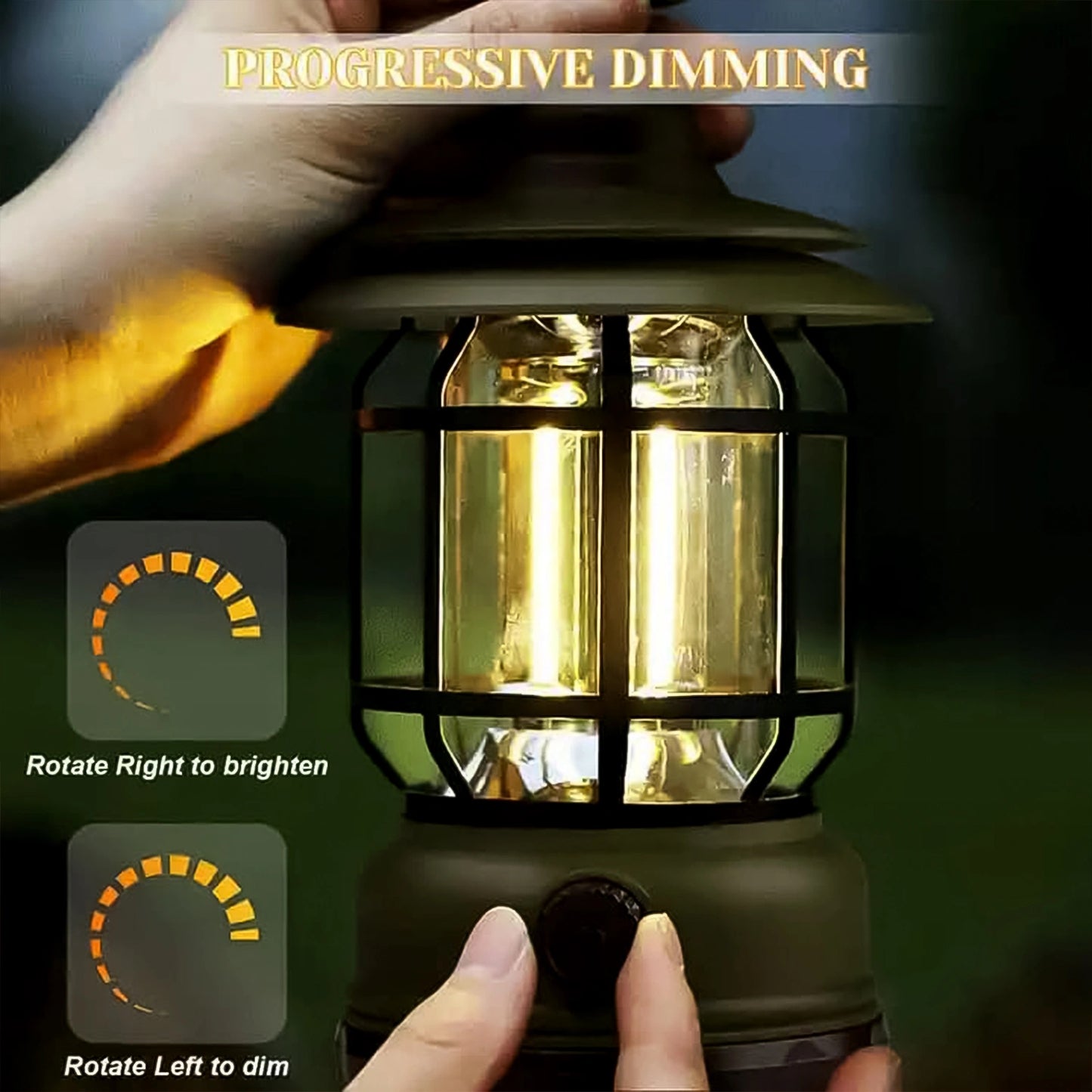 Retro LED Camping Light