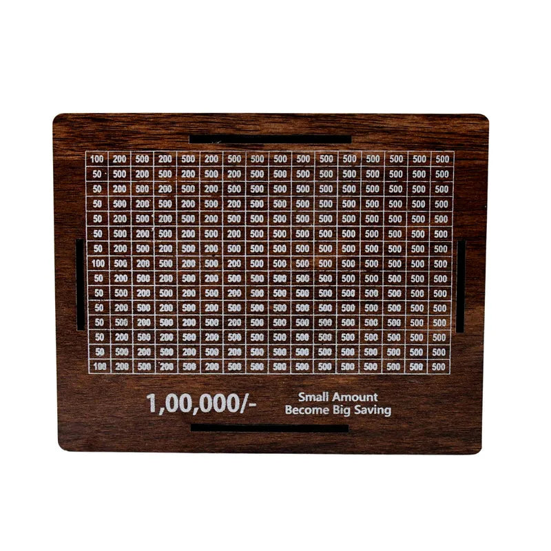 Wooden Money Box