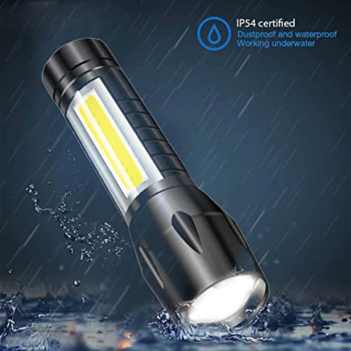 Rechargeable LED Flashlight