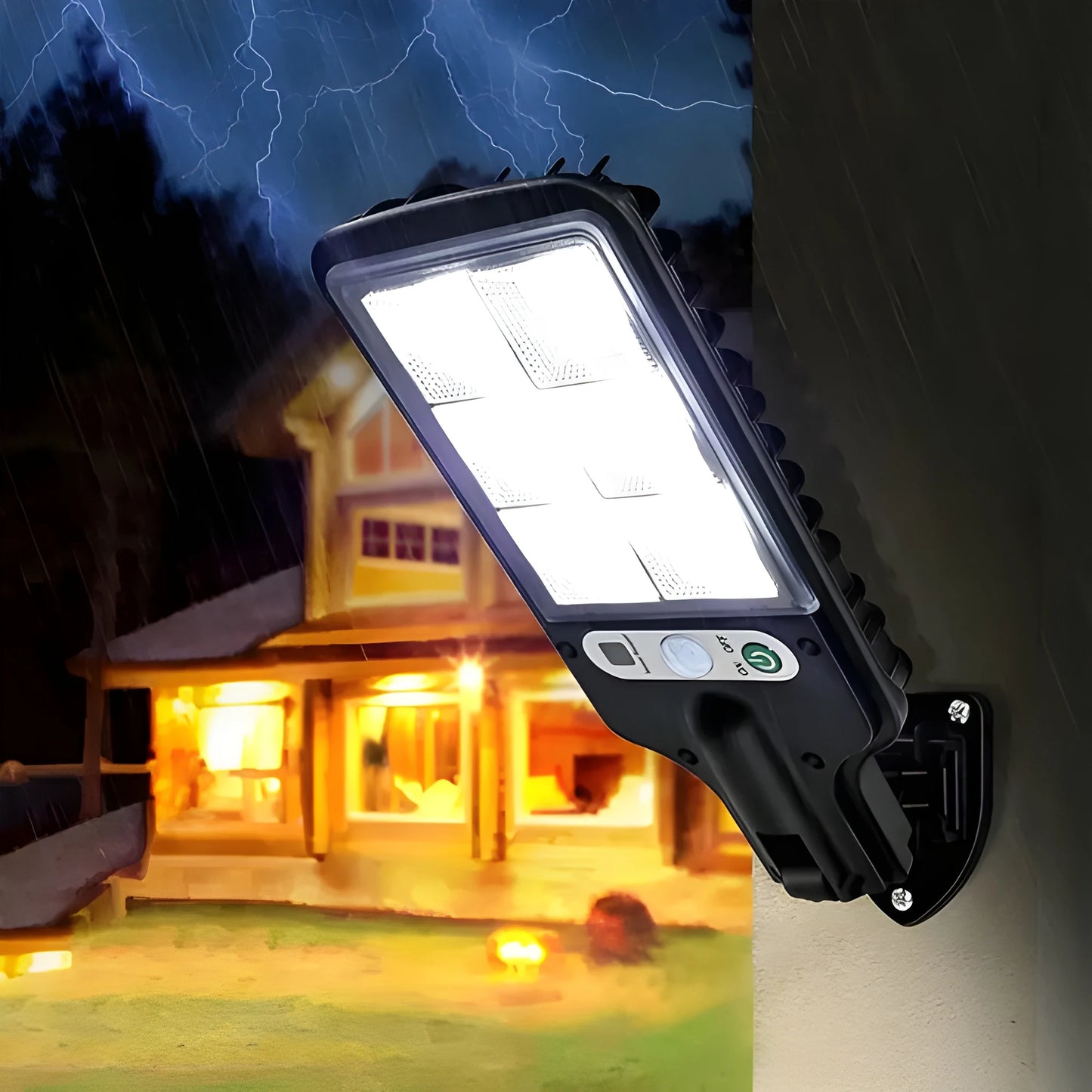 Solar Motion Sensor Street Light