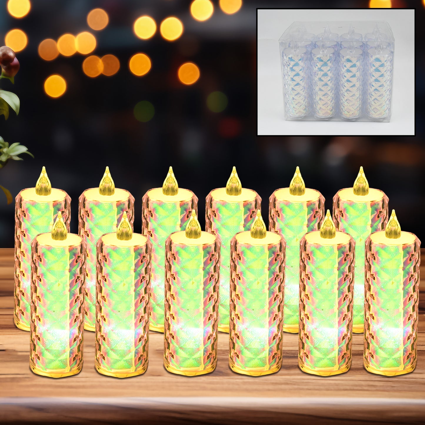 Battery-Operated Tea Lights