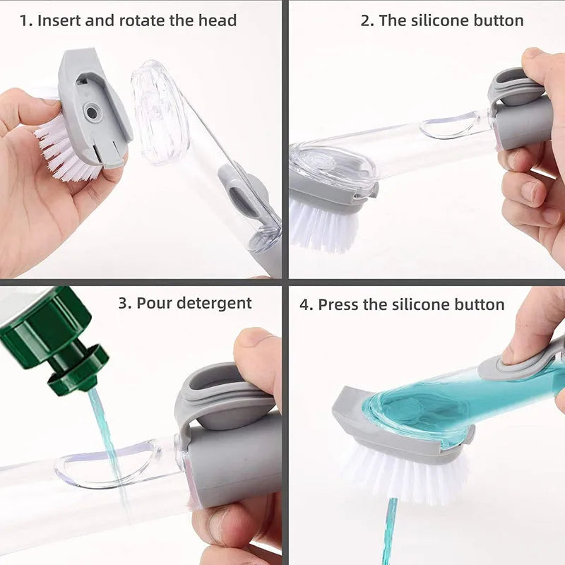 2 in 1 Pot Brush