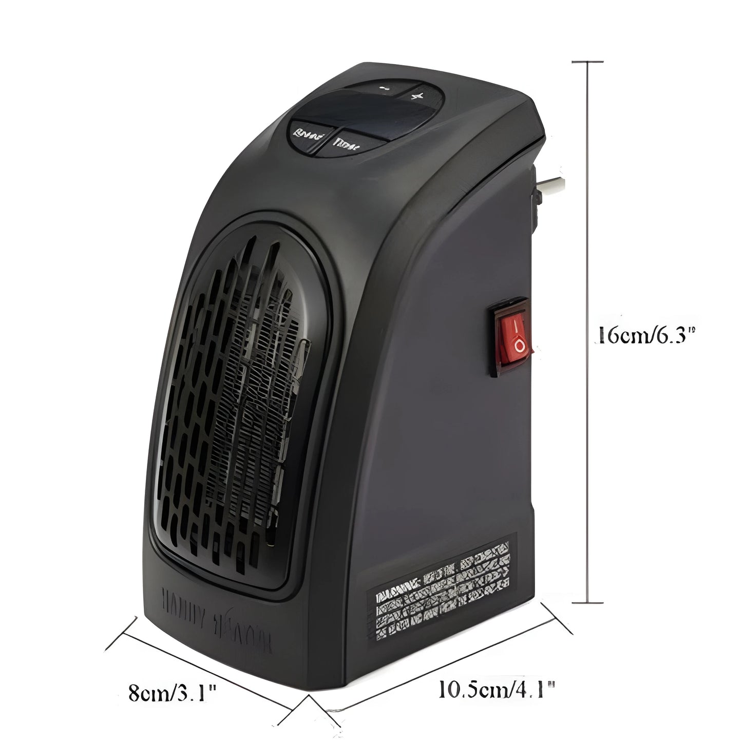 Wall Outlet Space Heater