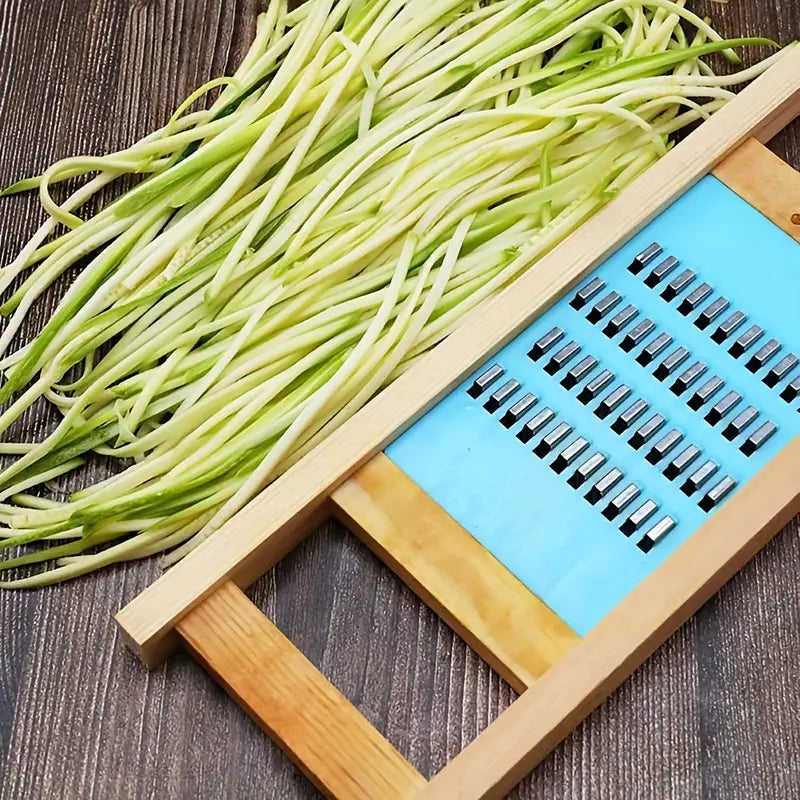 Wooden Cucumber Vegetable Shredder Cutter Grater Slicer