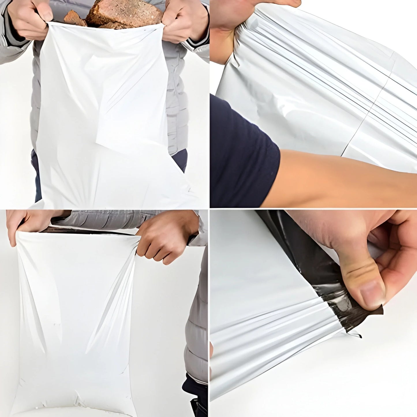 Tamper Proof Polybag Pouches Cover For Shipping Packing
