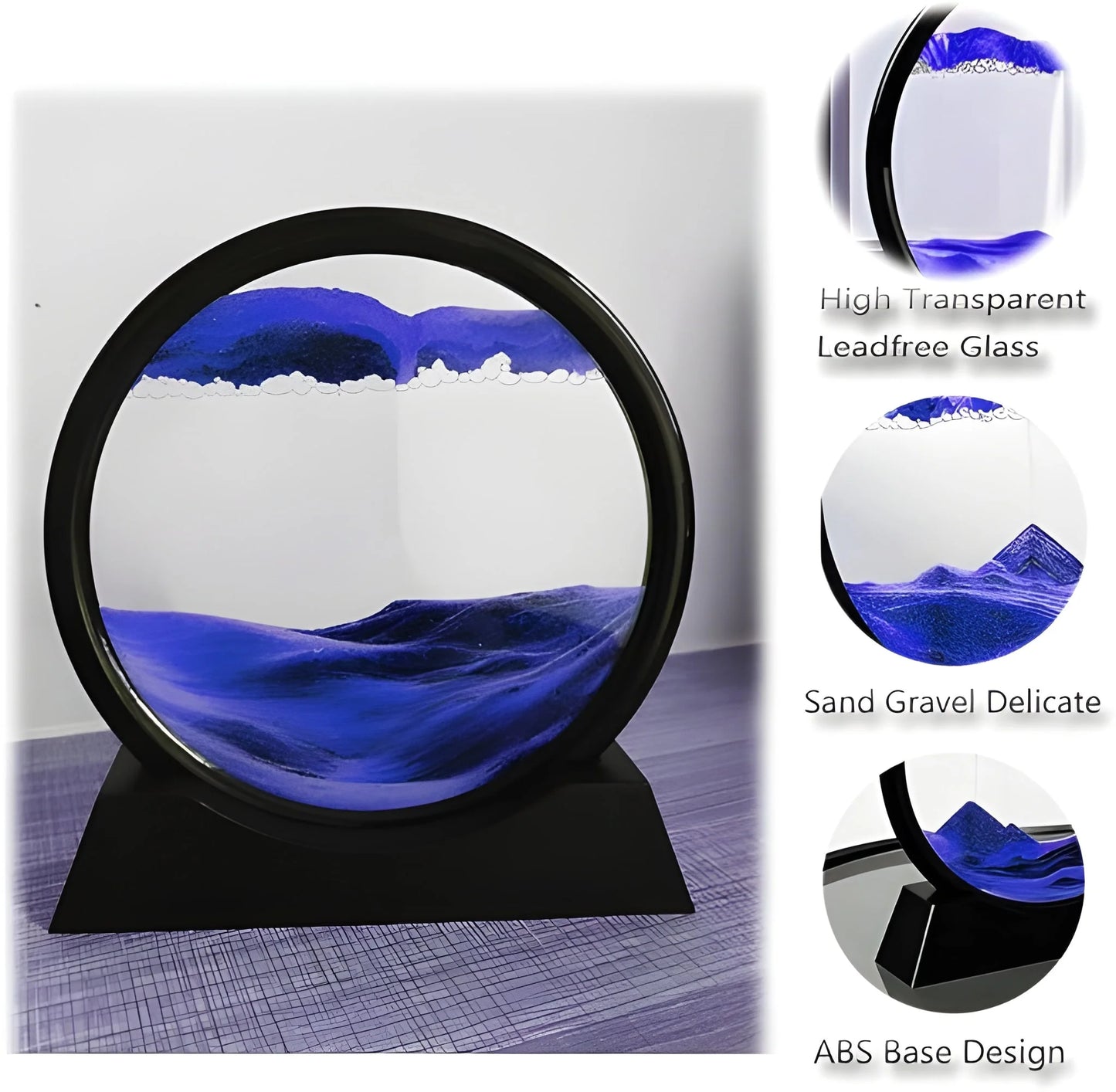 Moving Sand Art Picture Decor