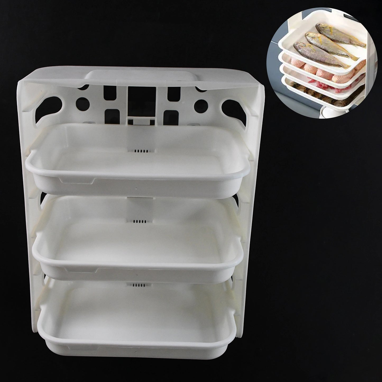 3 Layer Wall Pantry Organizer