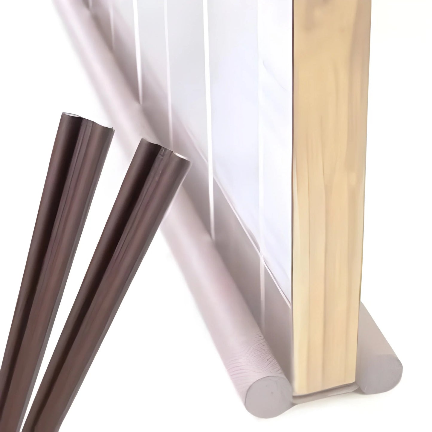 Twin Door Draft Stopper Guard Protector