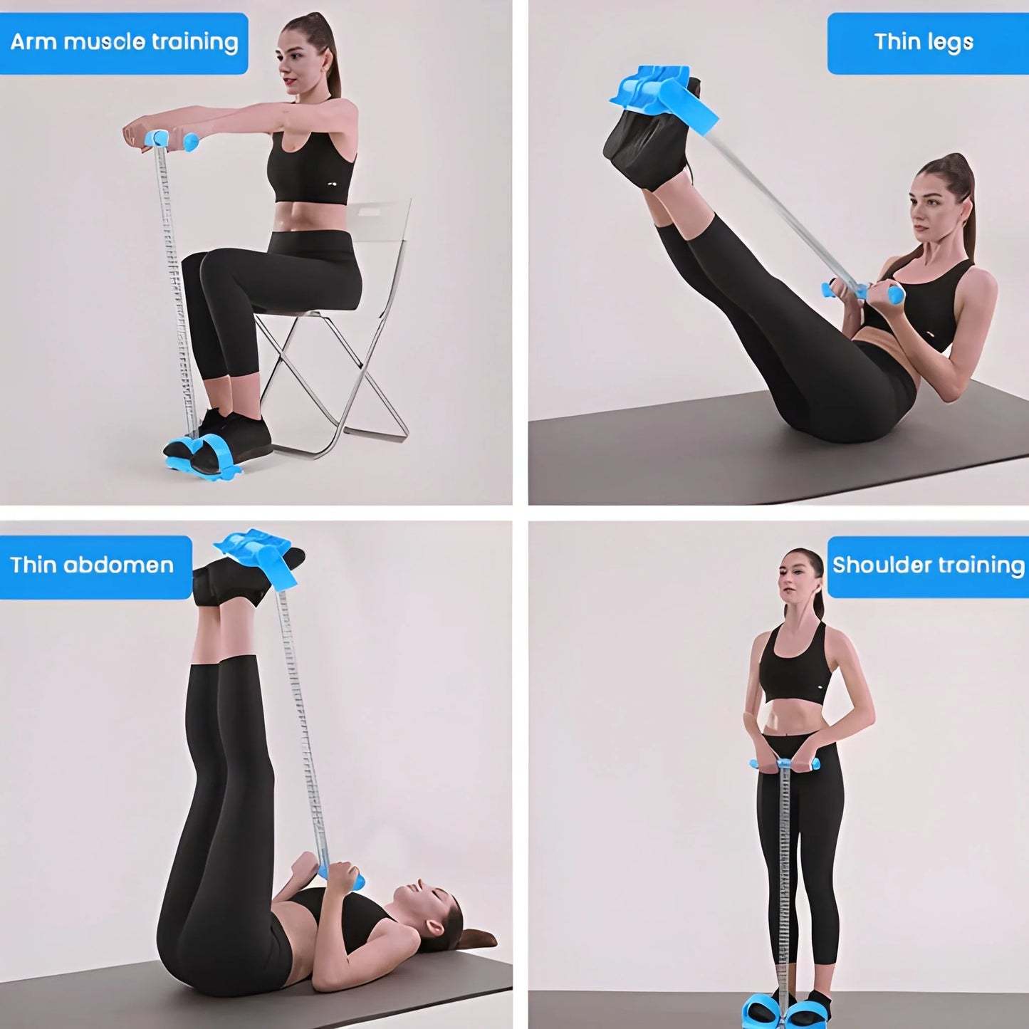 Spring Tension Pull Rope Resistance Band