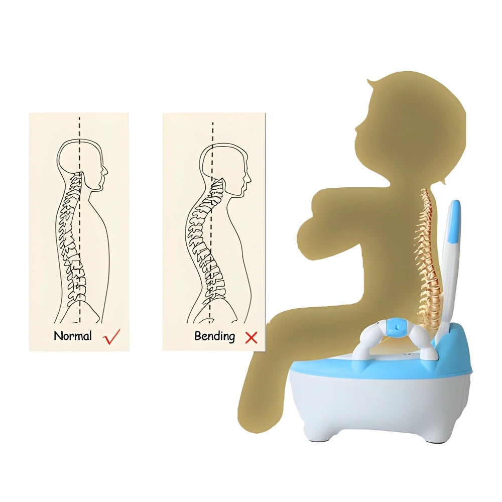 3-in-1 Easy-Clean Potty Chair