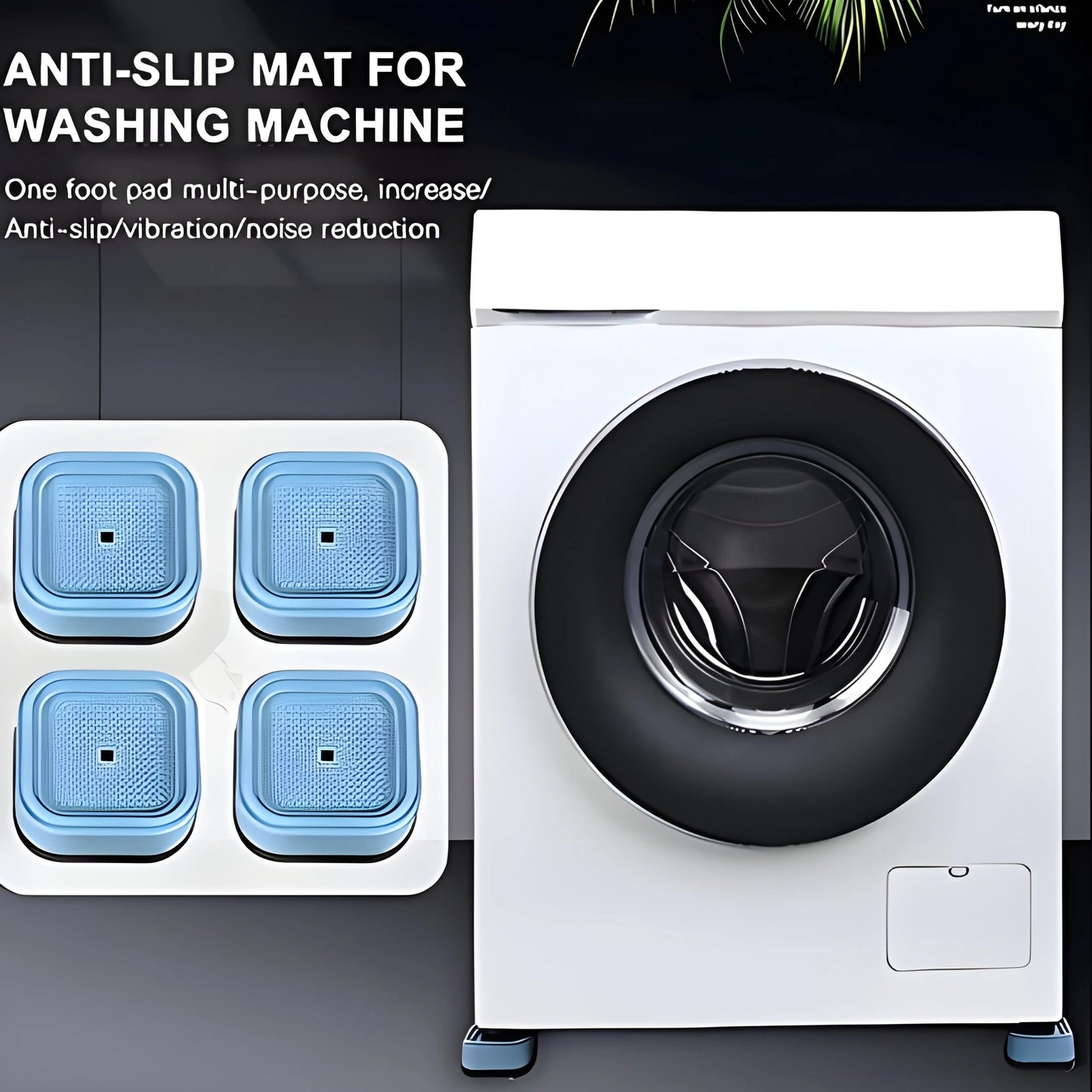 Universal Anti-Vibration Appliance Pads