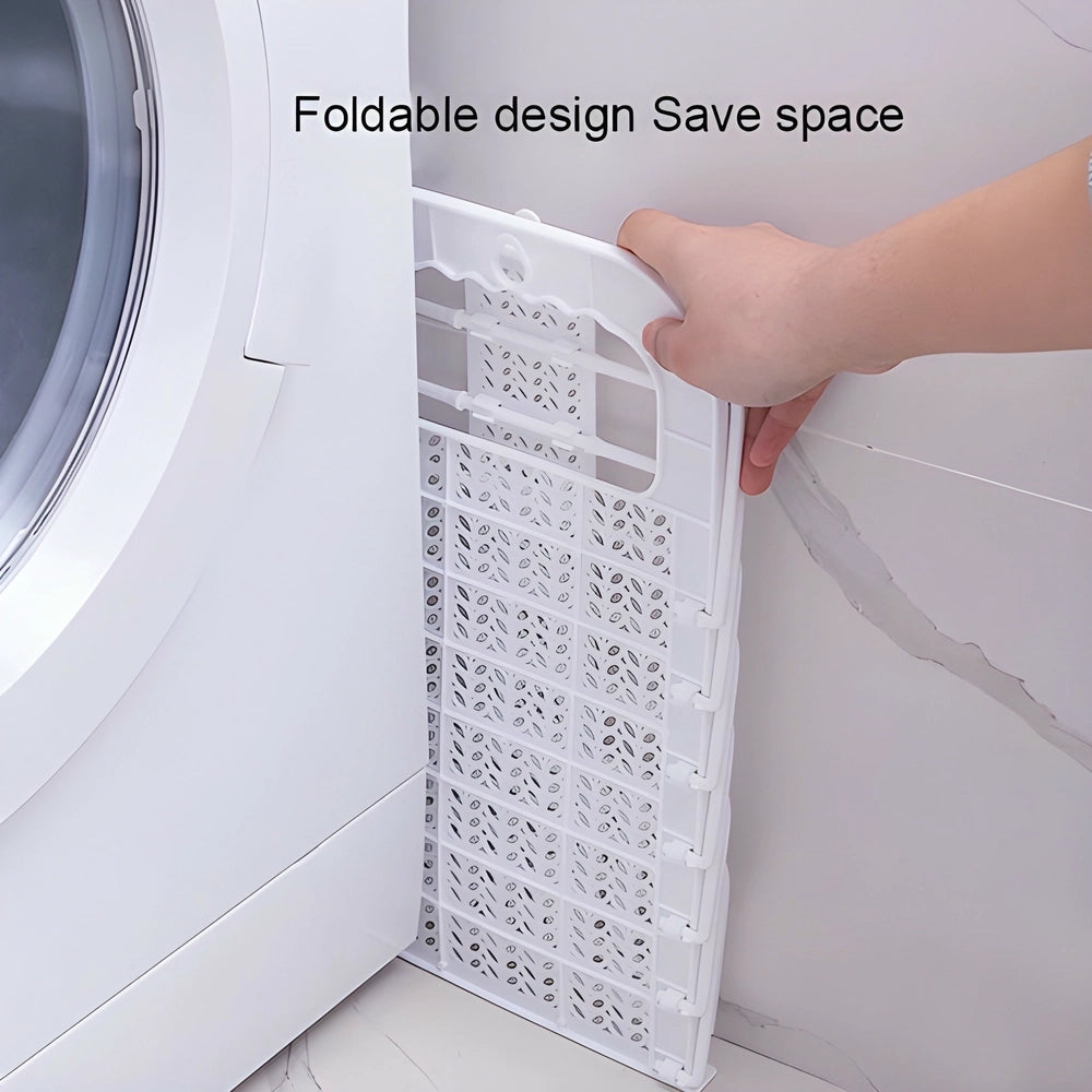 Wall-Mounted Collapsible Laundry Basket