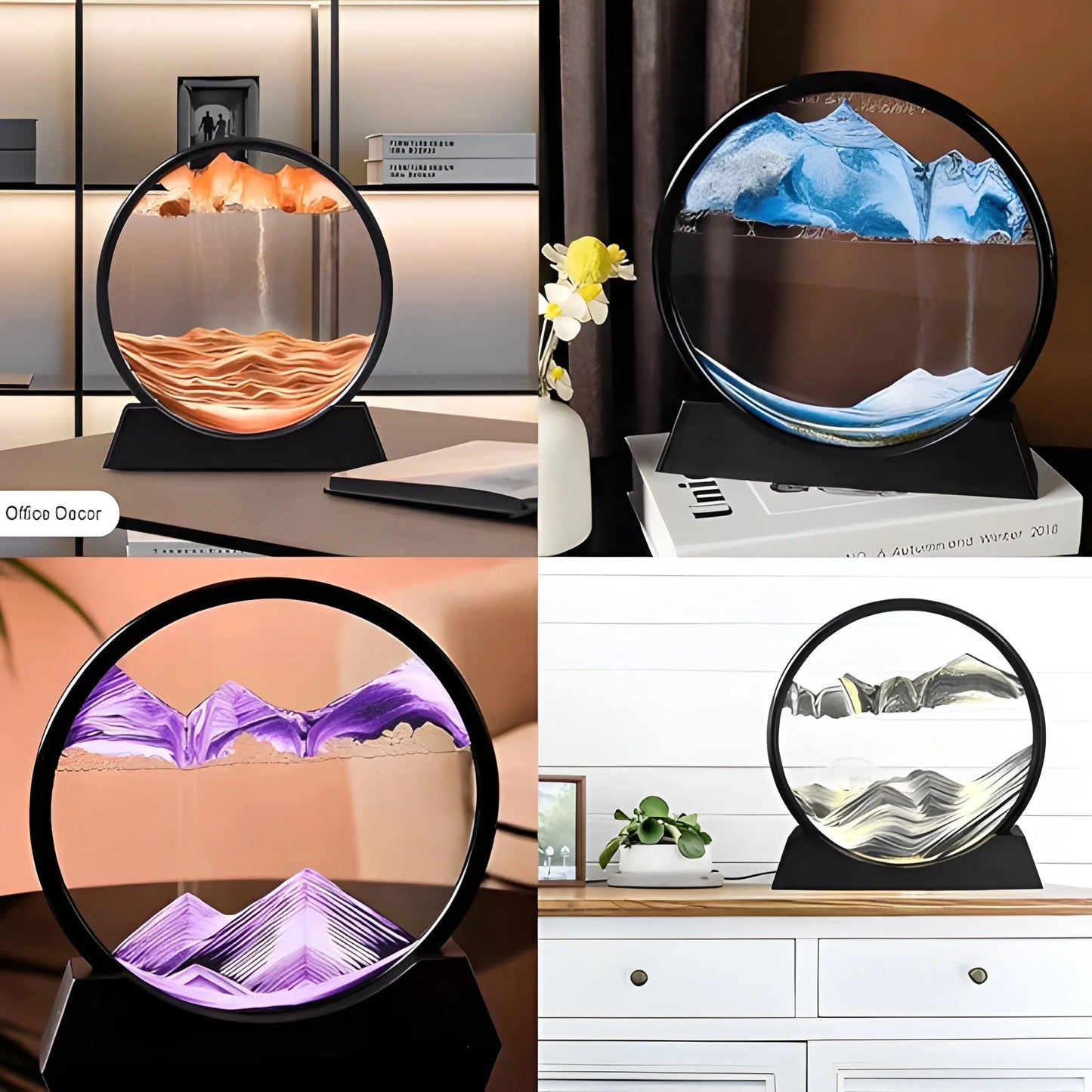 Moving Sand Art Picture Decor