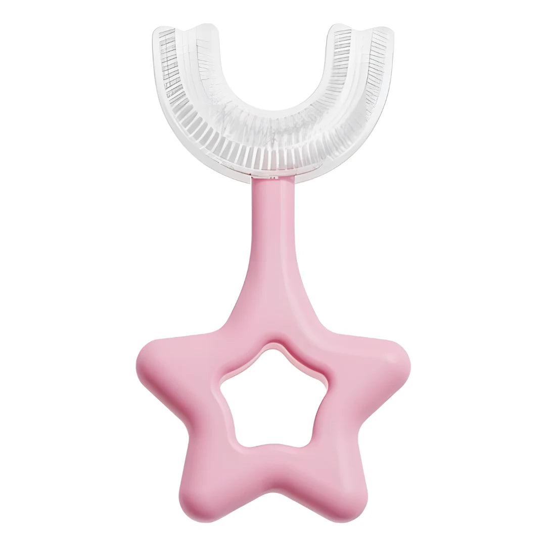 Star U-shape Silicone Manual Toothbrush