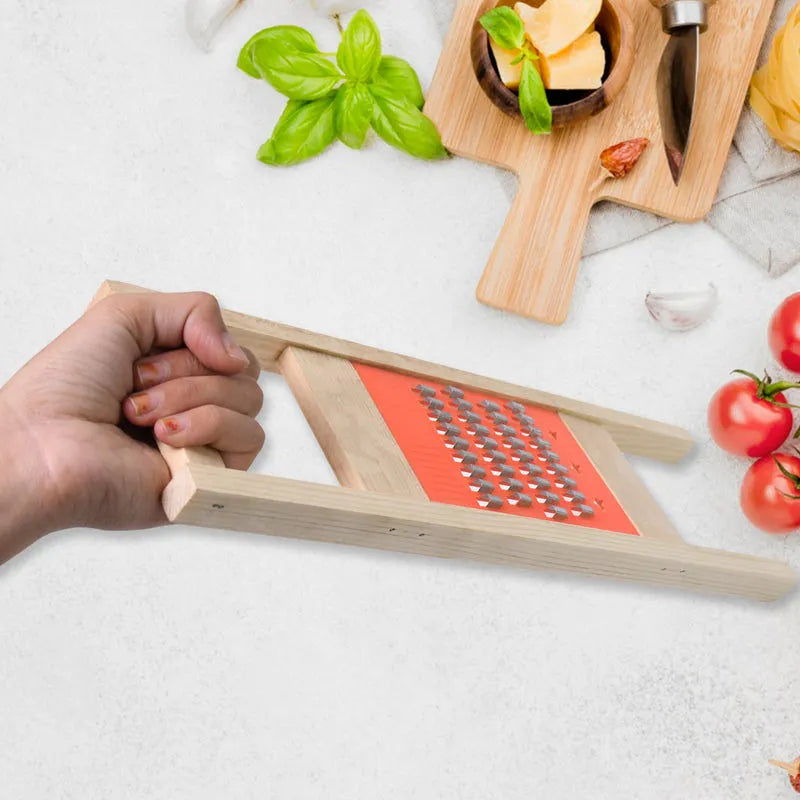 Wooden Cucumber Vegetable Shredder Cutter Grater Slicer