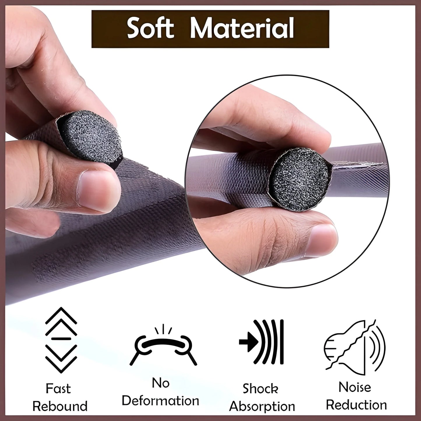 Twin Door Draft Stopper Guard Protector