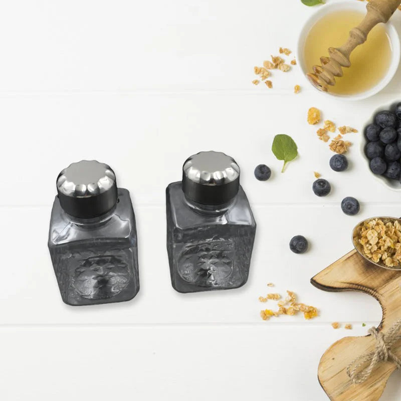 Square 8-Bottle Revolving Spice Rack
