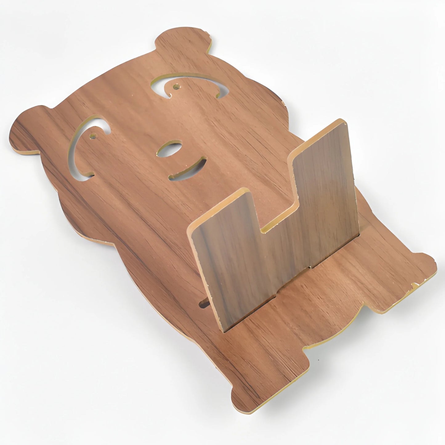 Wooden Cartoon Shape Design Mobile Stand