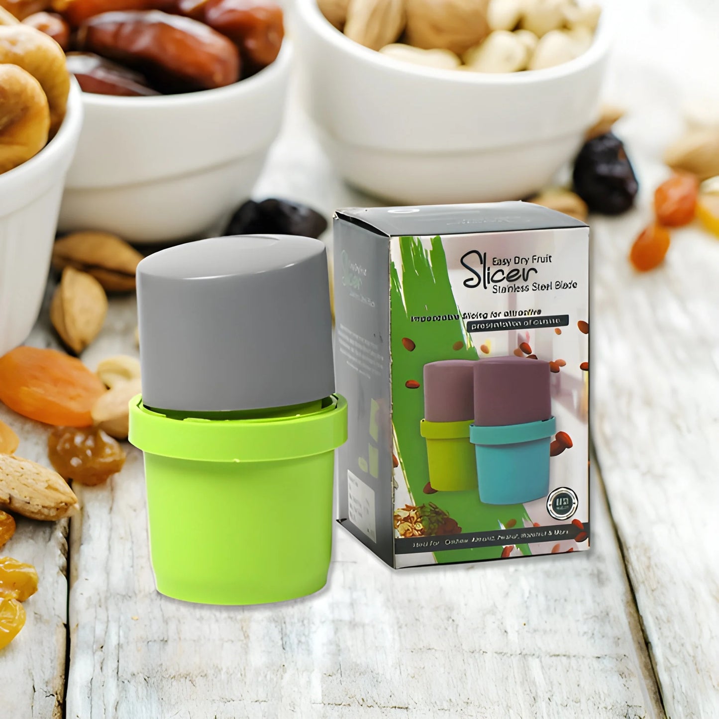 3-Blade Food Slicer Cutter
