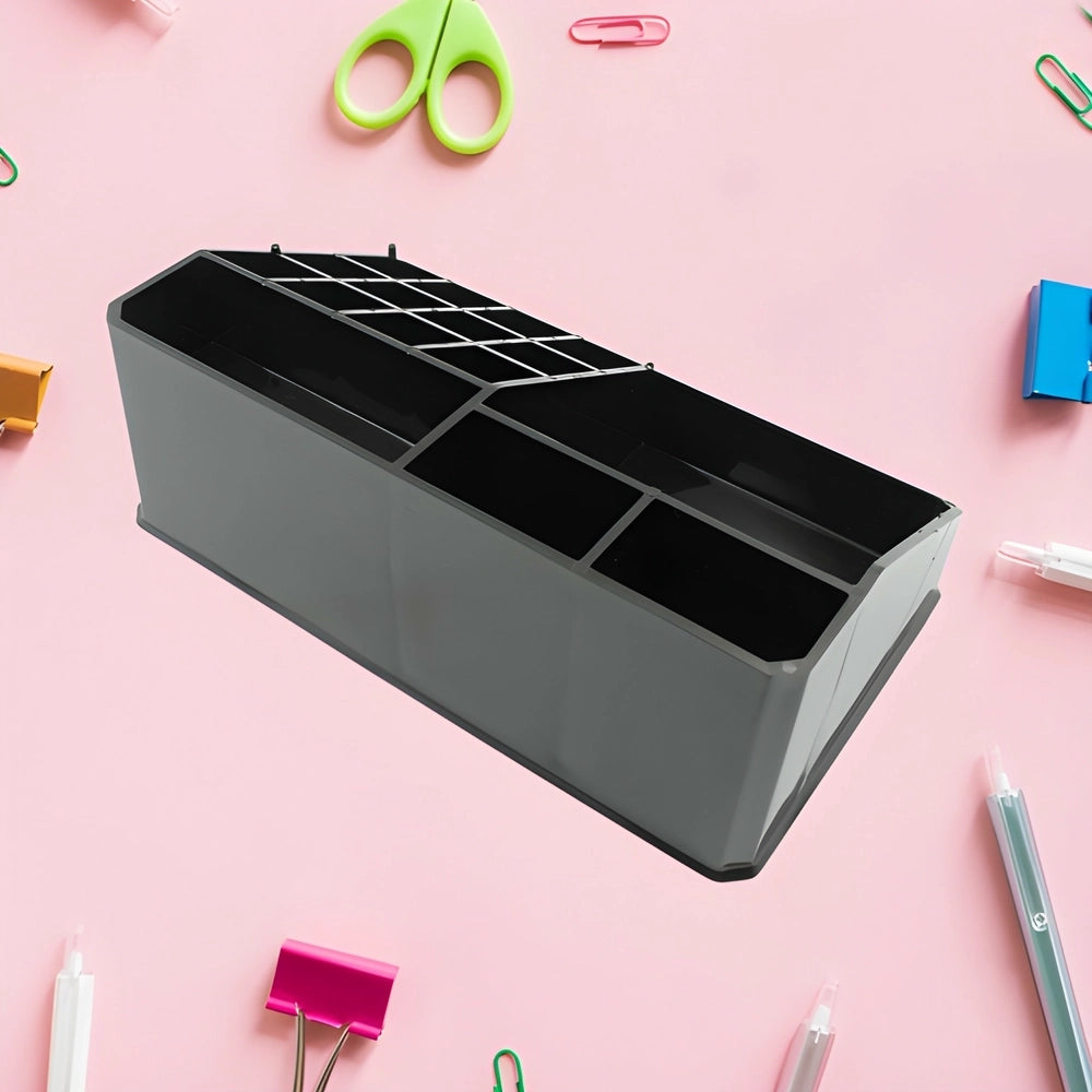 16-Compartment Makeup Organizer Box