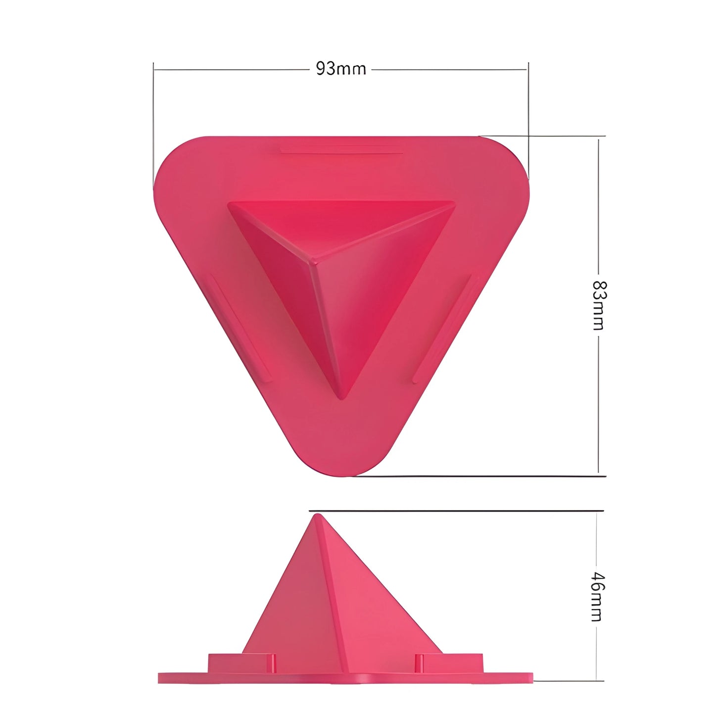 3-Angle Pyramid Phone Stand