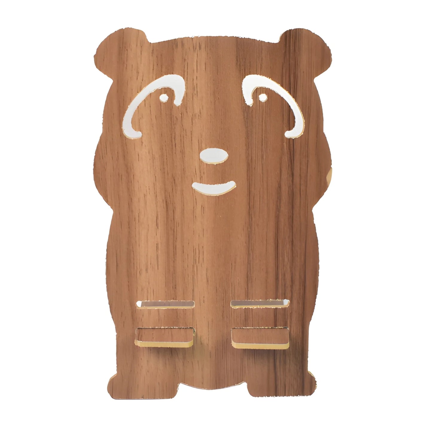 Wooden Cartoon Shape Design Mobile Stand