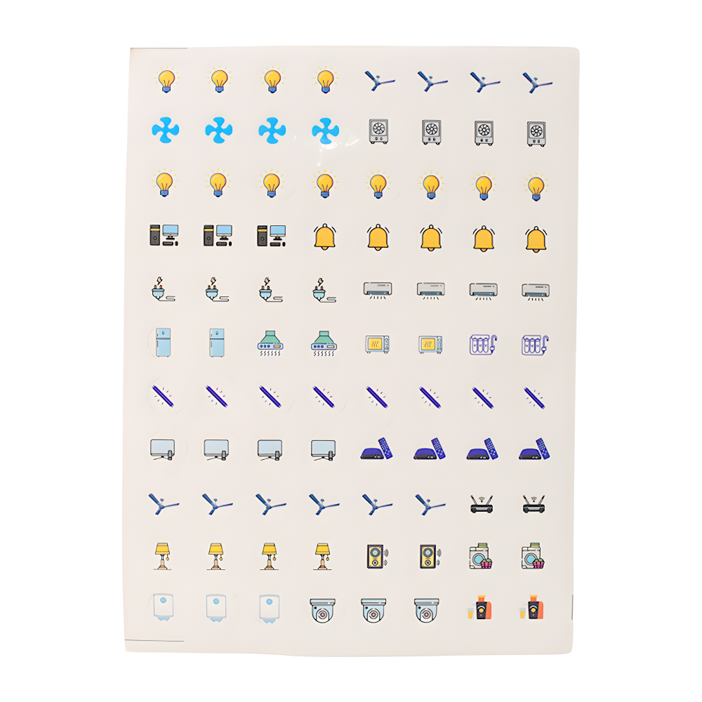 Switch Icon Label Stickers
