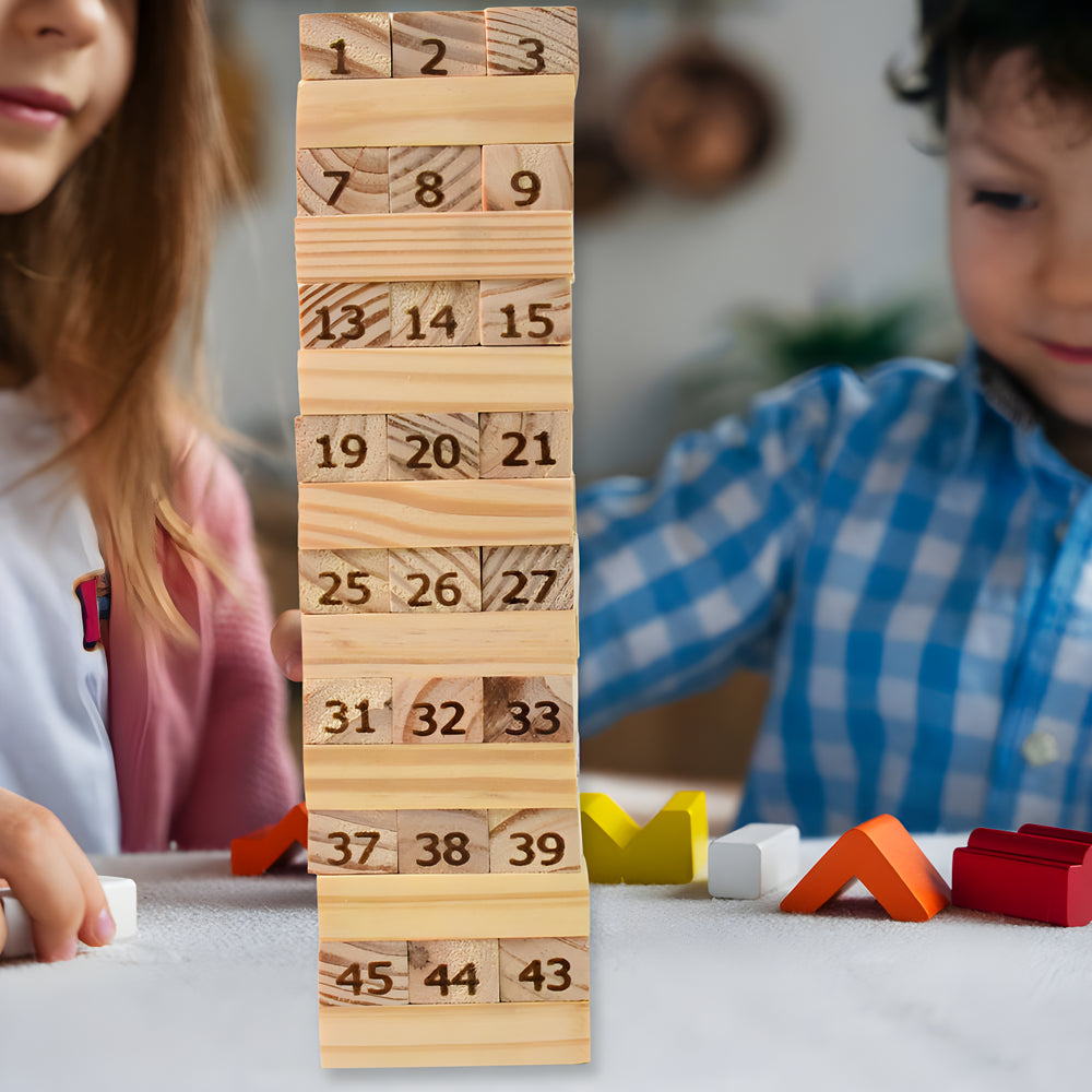 Wooden Tumbling Tower