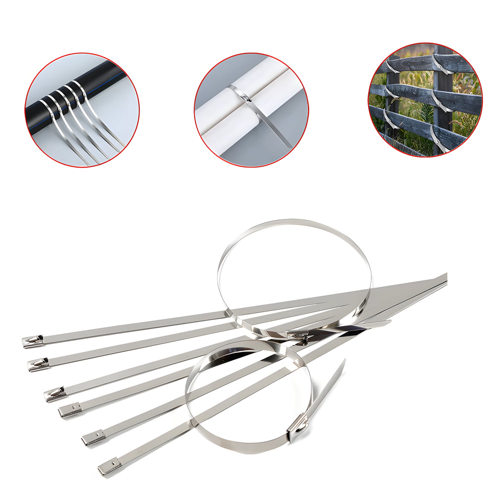 Steel Cable Tie Set