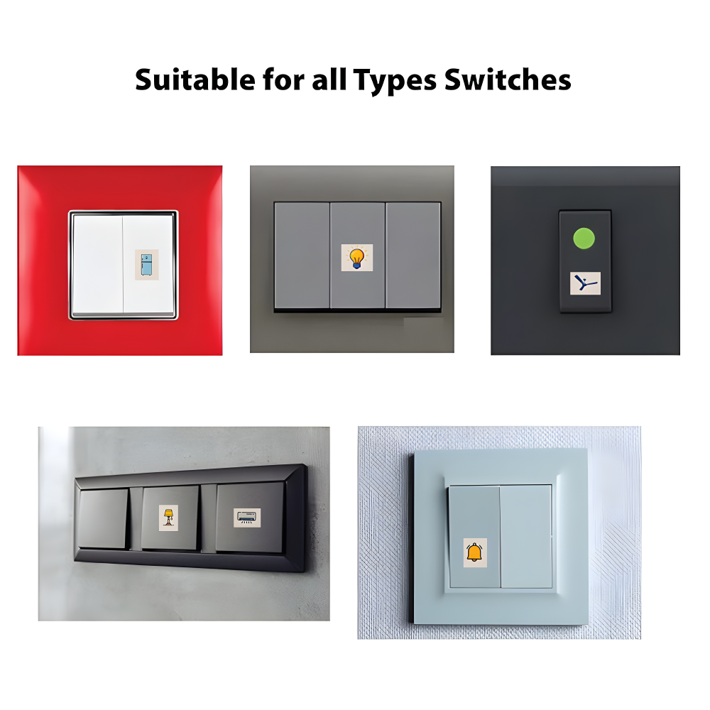 Switch Icon Label Stickers