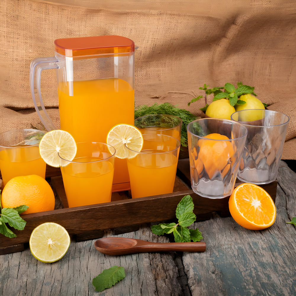 Square Water Jug Set