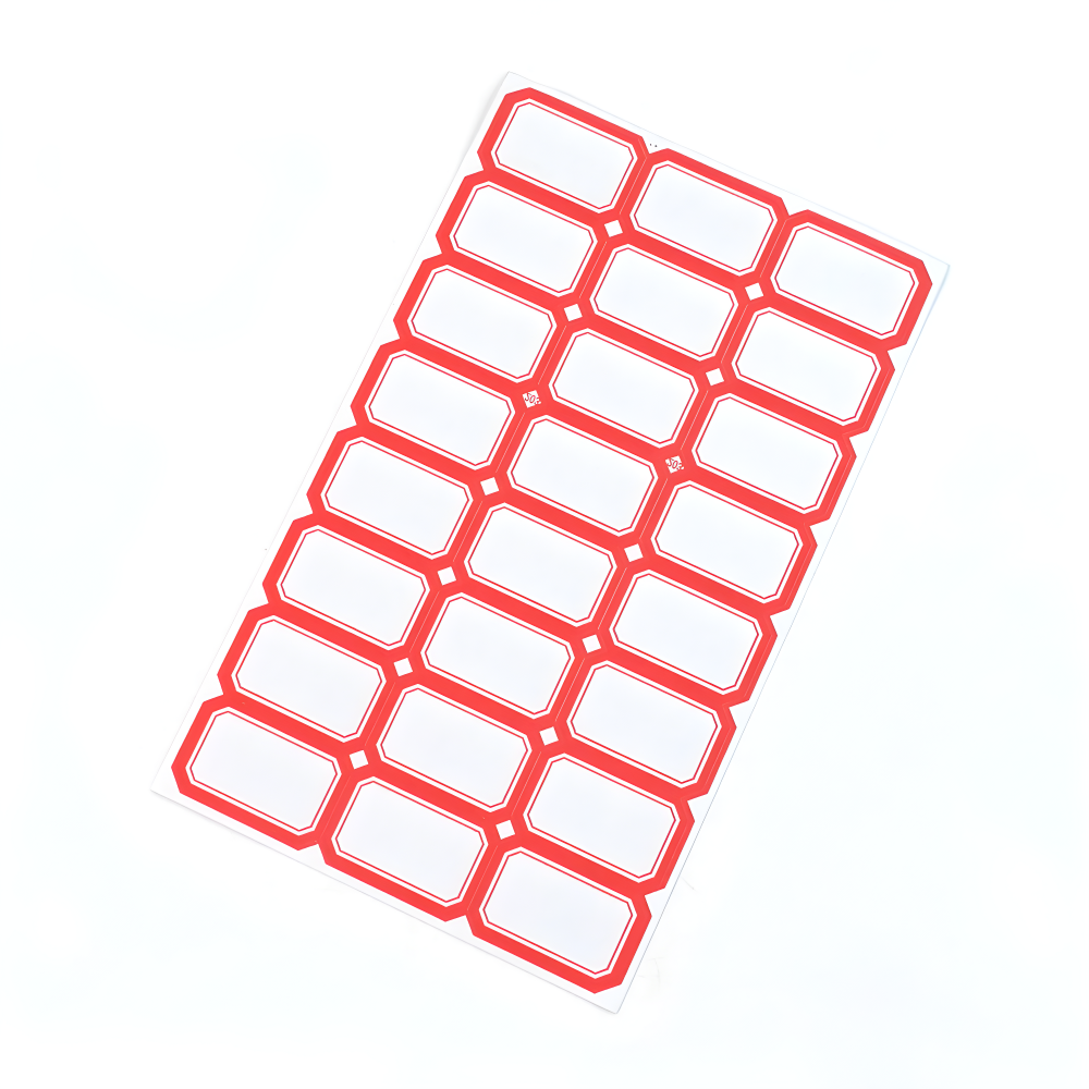 Writable Label Sticker Sheets
