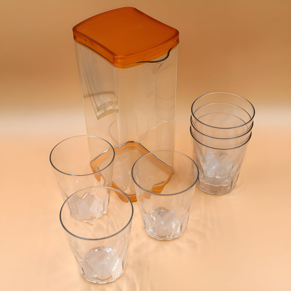 Square Water Jug Set