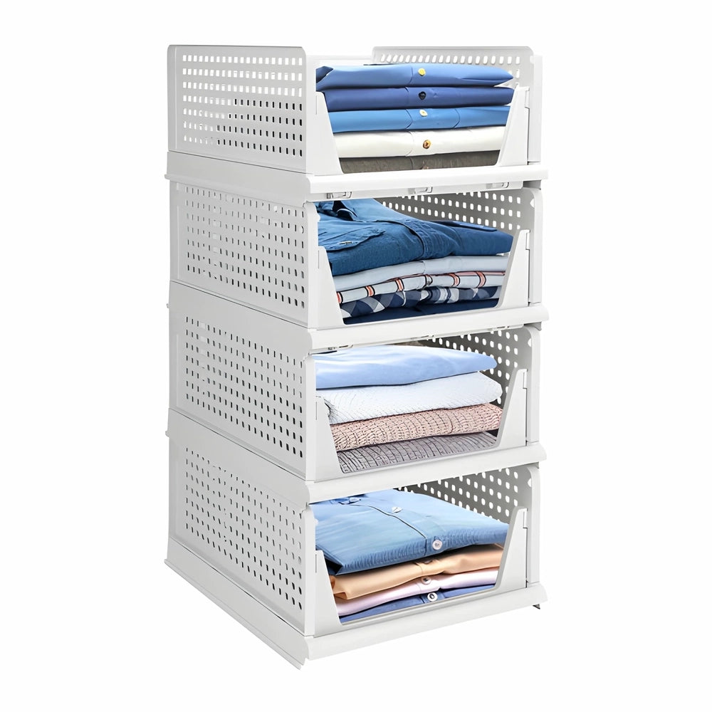 Stackable Foldable Closet Drawers