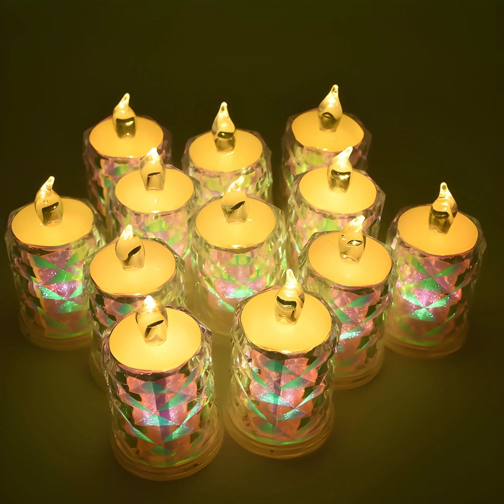 Flickering LED Tealight Candles