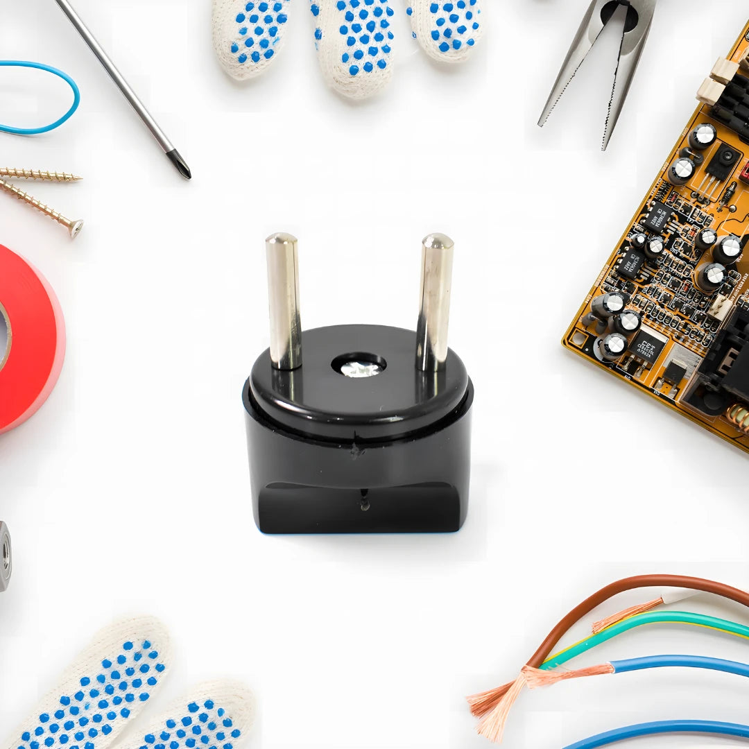 2 Pin Plug Converter Plug Adapter