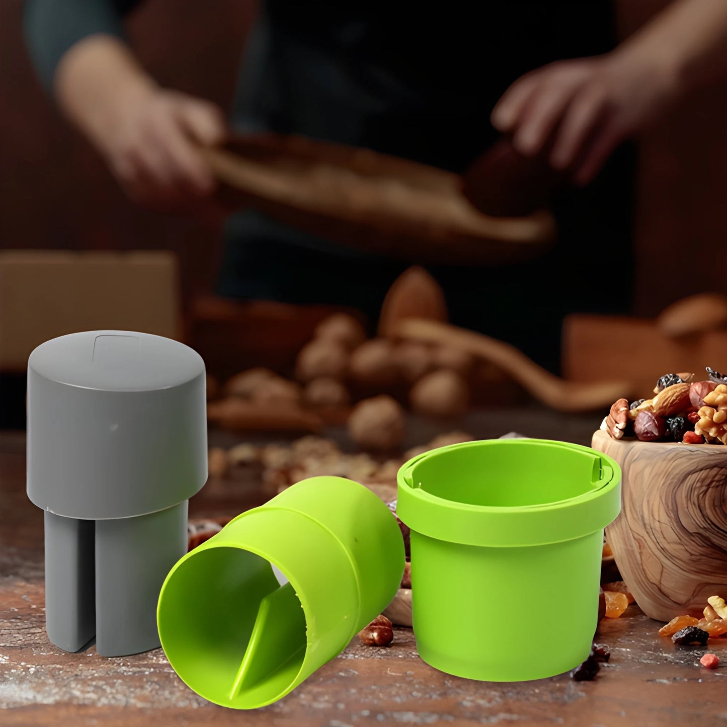 3-Blade Food Slicer Cutter