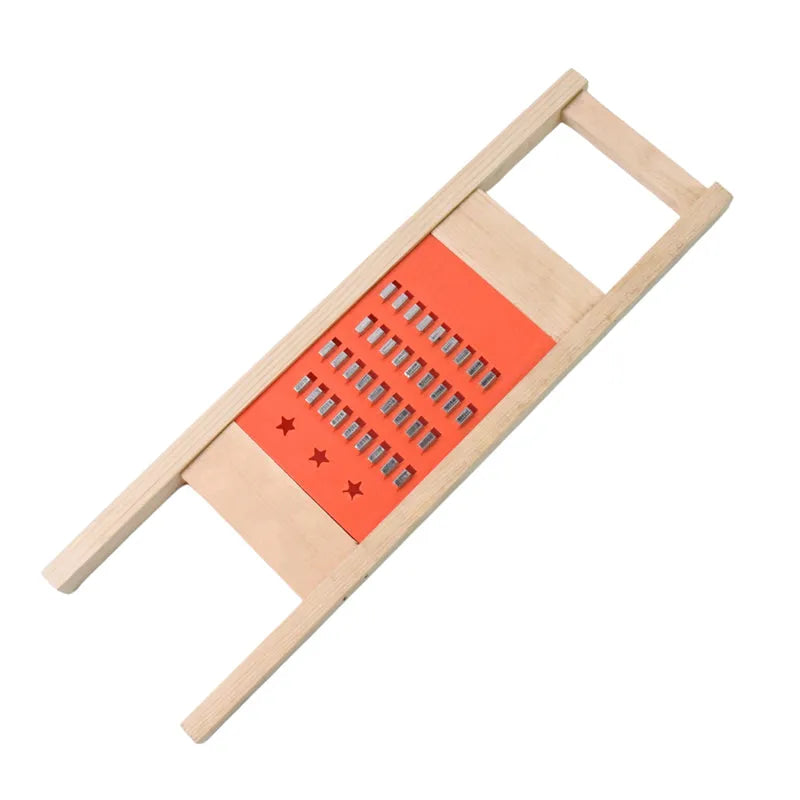 Wooden Cucumber Vegetable Shredder Cutter Grater Slicer