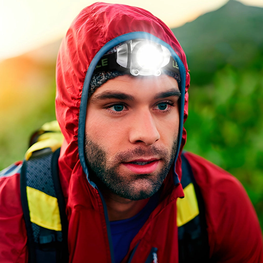 Rechargeable 9-LED Headlamp