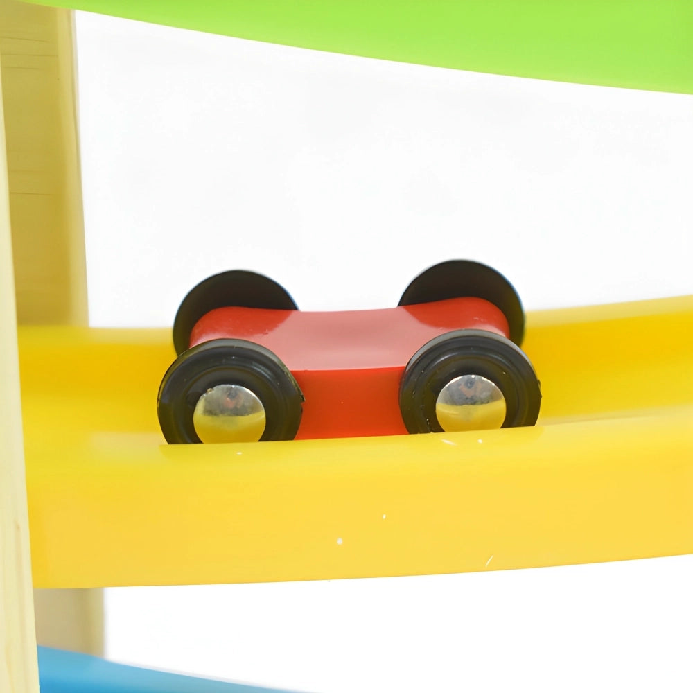 Wooden Click-Clack Race Track